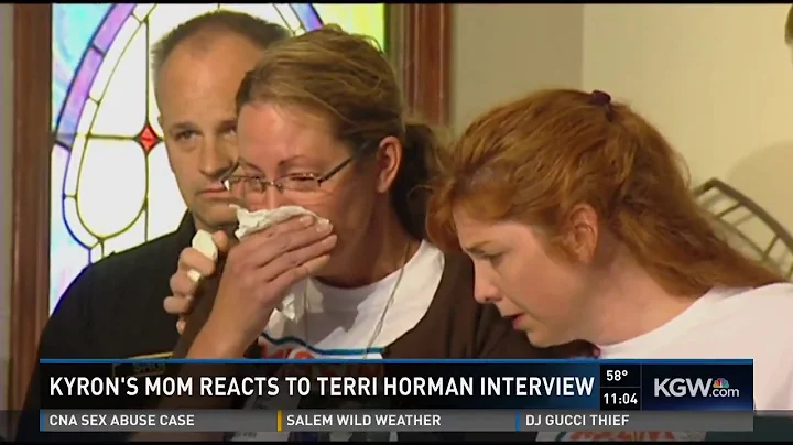 2016: Kyron's mom reacts to Terri Horman interview on Dr. Phil