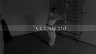 Fudo Dachi - Kyokushin Orange Belt 10Th Kyu Stance