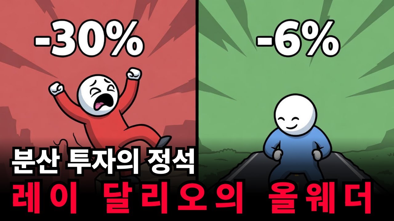 분산 투자 황금비율 레시피 - 레이 달리오의 올웨더 포트폴리오