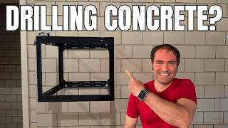 How to Mount an Equipment Rack on a Concrete Wall Step by Step