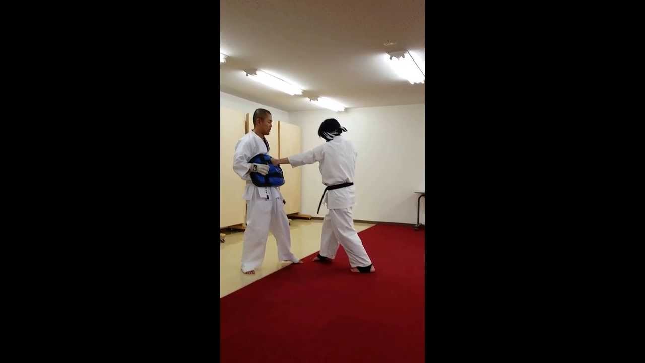 空手稽古 5センチの爆弾 極真空手 勇真館道場 下吉勇佑 Youtube