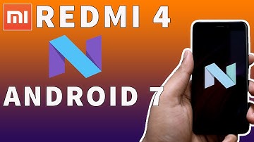 How to install Android Nougat(7.1.2) on Redmi 4/4X
