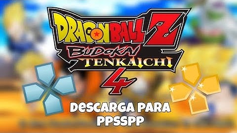 DESCARGA YA!! el mejor mod Budokai Tenkaichi 4 para la PPSSPP | Tutorial rapido | Luffy tg