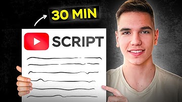 How I Write Banger Youtube Scripts in 30 Minutes (Secret Framework)