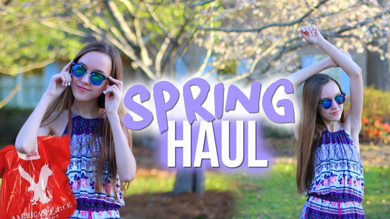 Spring Try-On Haul 2016! - YouTube