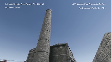 Industrial Zone modular pack for Unity3D...