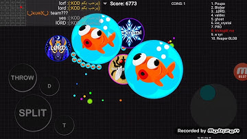 Solo 100k+mass blob.io popsplits and reverse popsplits!!