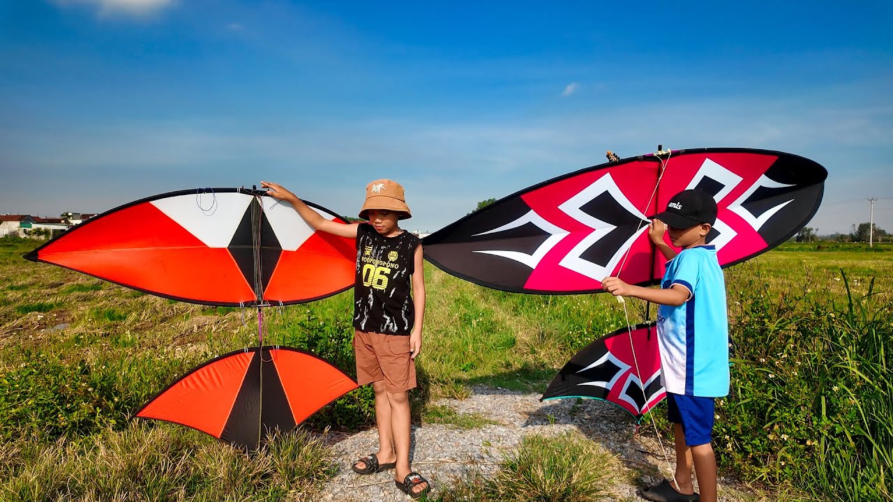 Thả Diều Chim Sẻ 1m7 Mua Trên Shopee Giá 500k Solo Với Diều 2m Của Trẻ Trâu