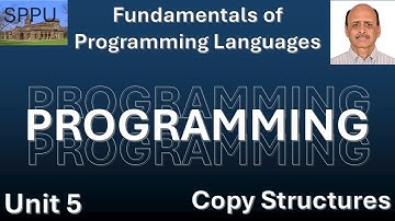 SPPU Sem-1 FPL Unit-5 - Copy a Structure
