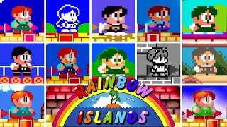 Rainbow Islands - The Story of Bubble Bobble II - Versions Comparison (HD 60 FPS) screenshot 5