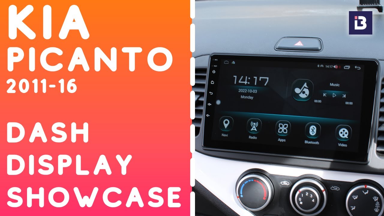 KIA Picanto 201116 Android Head Unit from Iceboxauto, Android Auto
