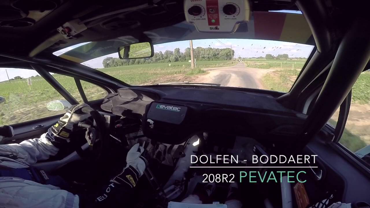 Onboard Dolfen - Boddaert   Ypres Rally 2016  2