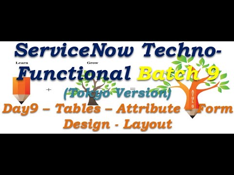 Batch 9 | Day 9 | ServiceNow Table - Base -Core || Tokyo #Shorts #Short