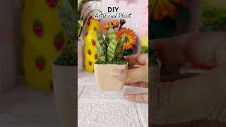 DIY artificial plant | craft ideas | easy diy crafts #shorts #viral #craft #diy #trending #art