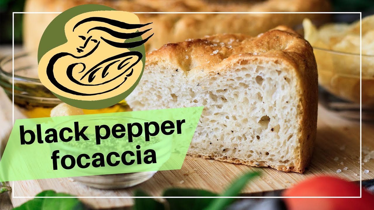 Copycat Panera Black Pepper Focaccia YouTube