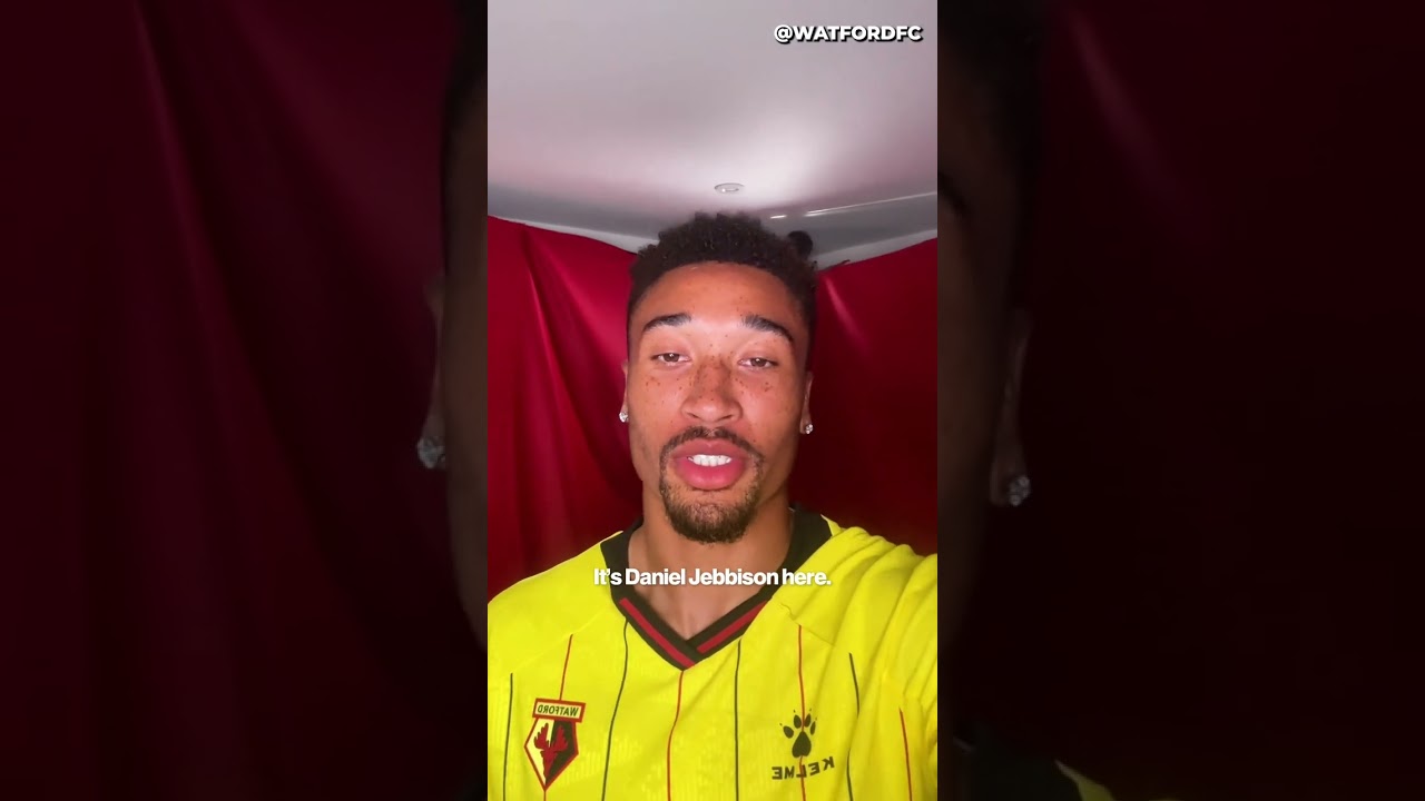 DANIEL JEBBISON'S WATFORD WELCOME 👋🐝