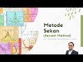 Metode Sekan Metode Numerik | Secant Method | Penjelasan dan Contoh Soal