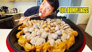 Trying EVERY DUMPLING on Ding Tai Fung Menu (100 DUMPLINGS) 鼎泰丰 & SCARY STORY TIME