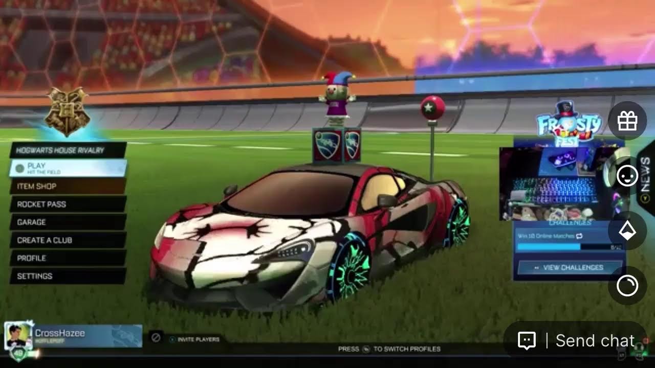 🔴 Rocket League Season 21 Multiplayer 1.2 👀 Hand Cam . Game Audio Only ✔️