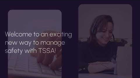 TSSA Client Portal video