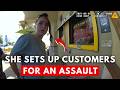 Restaurant Server Arranges for Customers to Be Assaulted