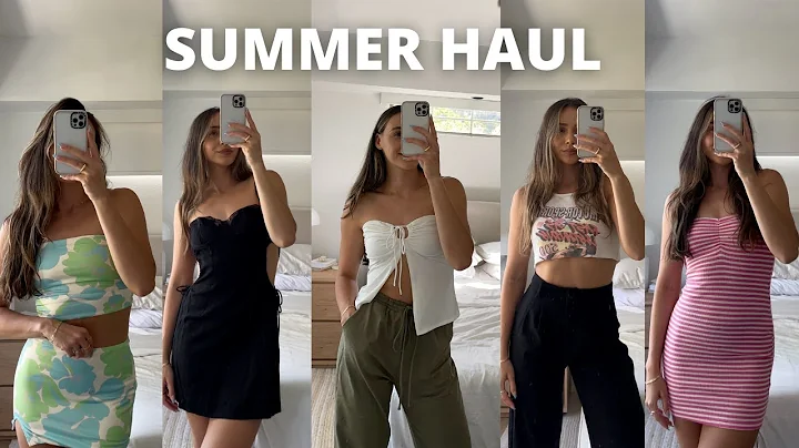 HUGE summer clothing haul (princess polly !!)