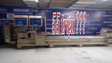 55 triệu máy cắt nhôm 2 đầu s80 cải tiến mới nhất 2021