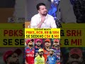 PBKS, RCB, RR &amp; SRH SE SEEKHO CSK &amp; MI! #pbks #rcb #rr #srh #csk #miipl #ipl2026
