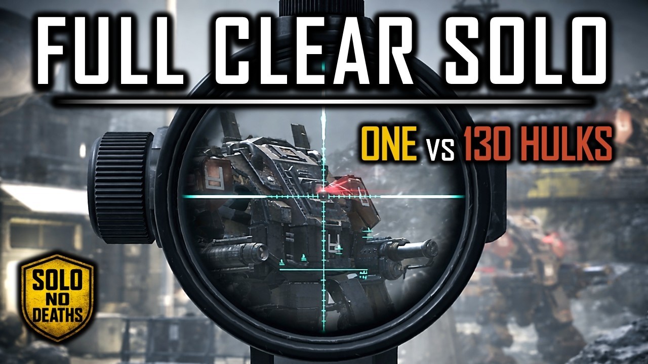 ONE vs 130 HULKS | Solo Full Clear | Hulk Surge Modifier | Helldivers 2