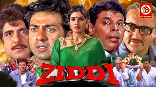 Ziddi Full Action Hindi Movie | Sunny Deol Raj Babar Raveena Tandon | 90’s Action Movies