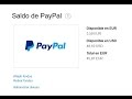 Paypal - Convertidor de Divisas/Doble Moneda/Doble Balance a 1 solo