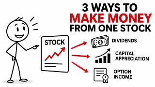 3 Ways to Make Money From ONE Stock (Most People Only Know #1)