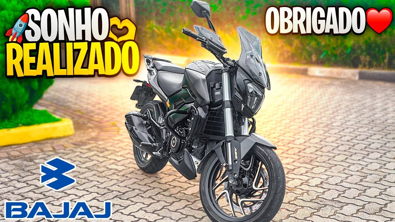 BAJAJ BRASIL ME SURPREENDEU - OBRIGADO A TODOS !! - YouTube