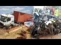 WATU WAWILI WAFARIKI KWA AJALI YA GARI NJOMBE DEREVA ALIKUWA KASI ZAGONGANA USO KWA USO 