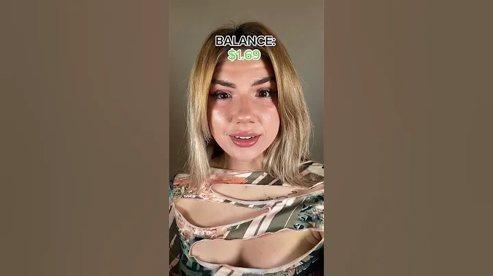 Bailey Spinn - The money in your bank account appears above your head… #SHORTS #pov #Tiktokpovs