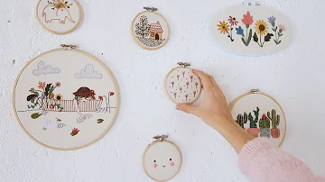Como usar bastidor bordado na decoração?