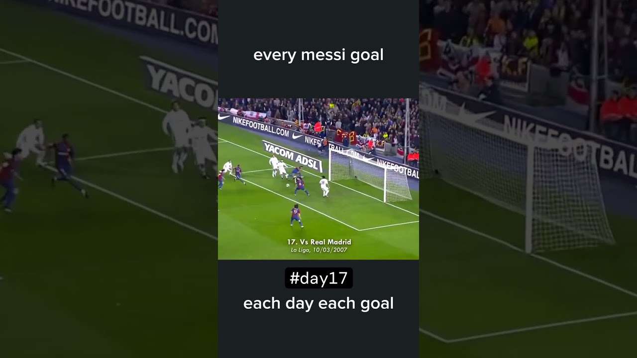 17 | Every goal. One legacy.Messi’s career—goal by goal. 🐐⚽