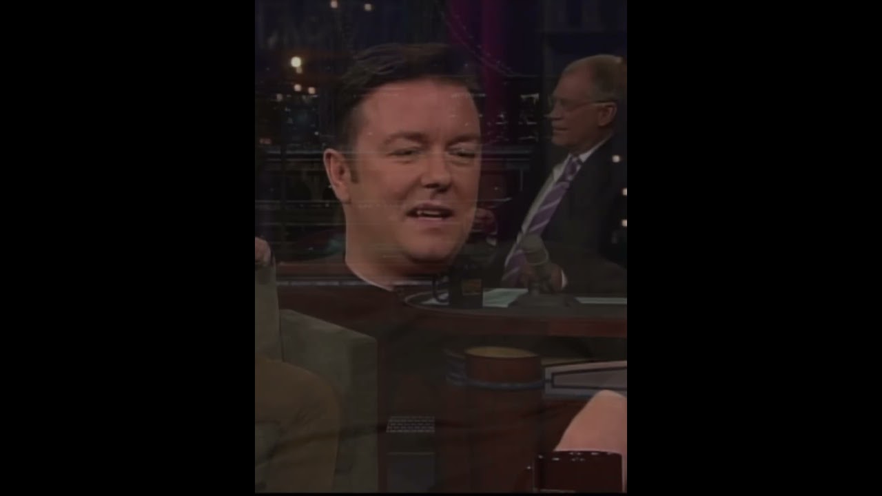 Ricky Gervais talks about being the lead singer in 1980s new wave band called Seona Dancing.