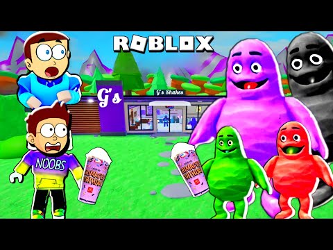 Roblox Hungry Grimace | Shiva and Kanzo Gameplay