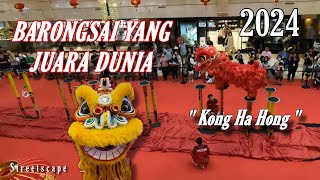 ATRAKSI BARONGSAI PERAYAAN IMLEK 2024 Oleh KONG HA HONG !! #barongsai #imlek #imlek2024