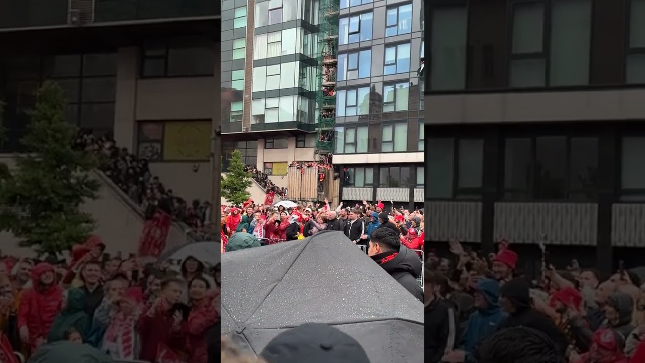 Isaac Kearney: From Mascot to Parade Star! (Liverpool Fan Gets Huge Cheers