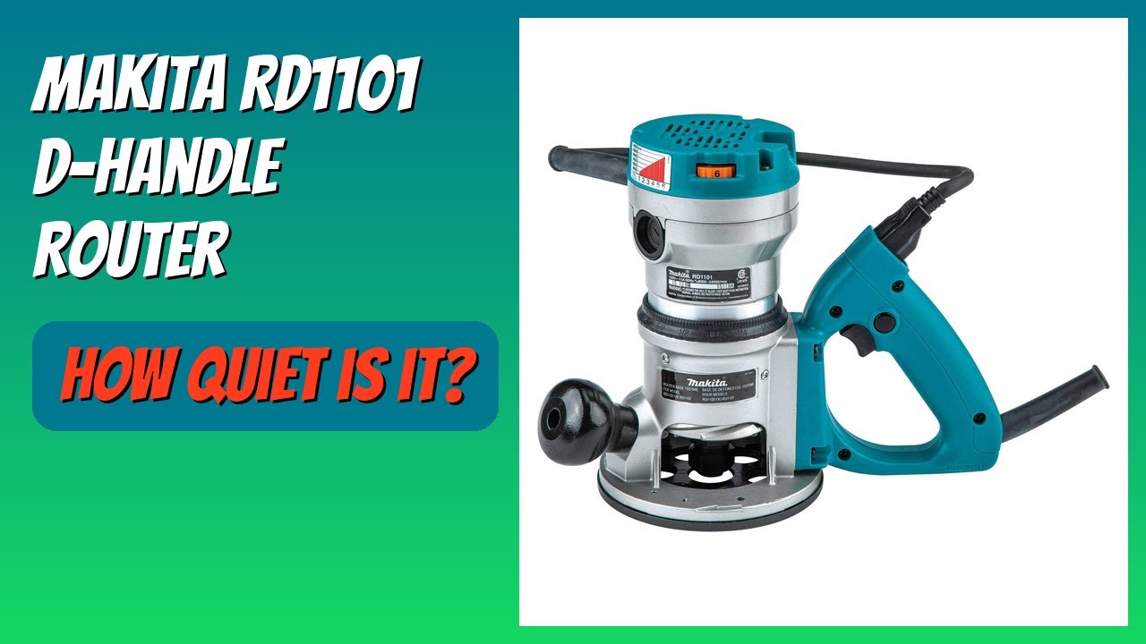 REVIEW (2026): Makita RD1101 D-Handle Router. Features - YouTube