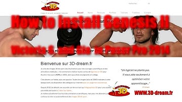 Genesis2 in Poser Pro 2014 part1: how to install Gia 6/Victoria6