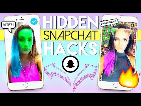 11 NEW HIDDEN SNAPCHAT HACKS!! Photoshop On Snapchat?!