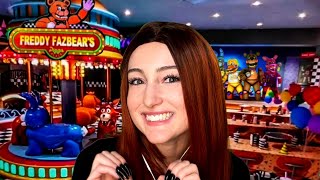 ASMR Flirty Receptionist at Freddy Fazbear's Pizza 🐻 Five Nights at Freddy's ASMR Roleplay