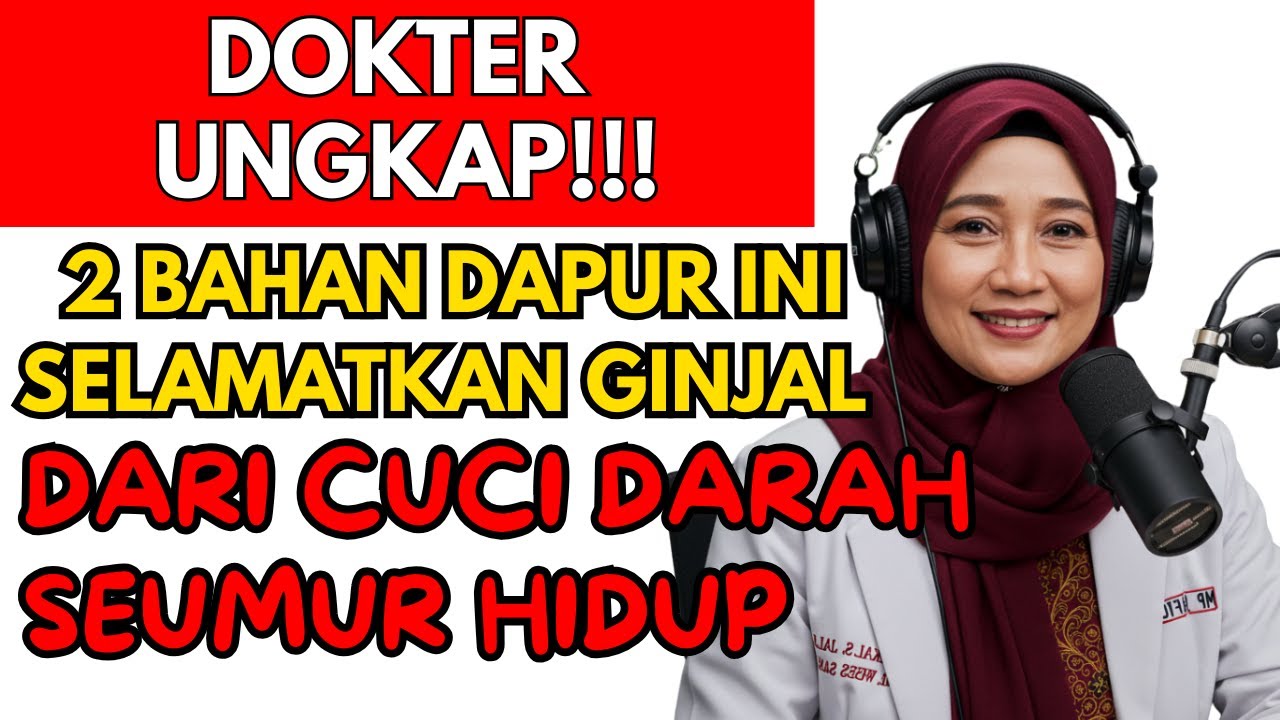 DokterBongkar‼️Minum 2GELAS AIR HANGAT Tiap Pagi Kosong  GINJAL BersihRACUN Keluar! Kesehatan Lansia