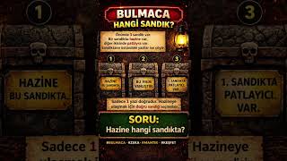 Daha önce kimse bunu çözemedi sen çözebilir misin? #bulmaca #bulmacakulesi #bulmacalar #keşfet