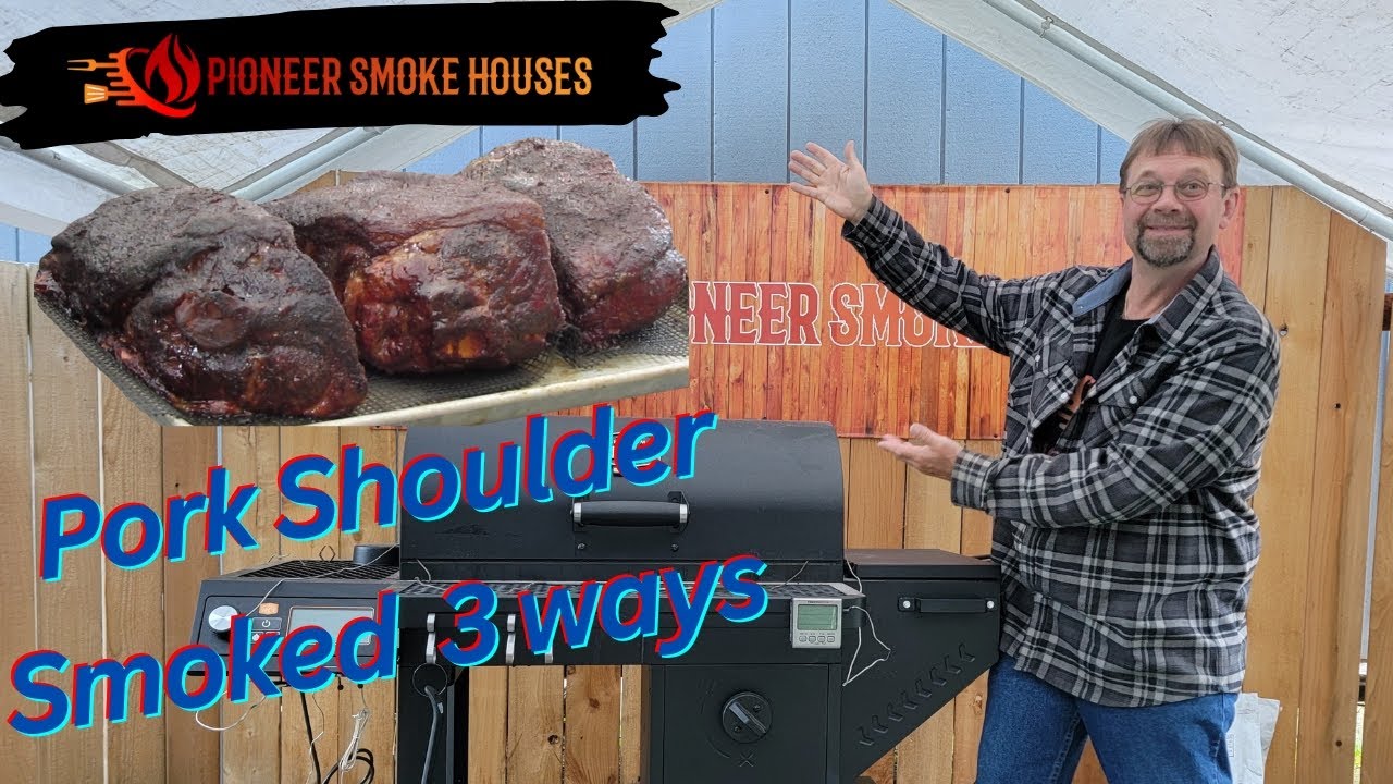 Pork Shoulder Smoked Fat Side Up, Down, and Removed: Put To The Test