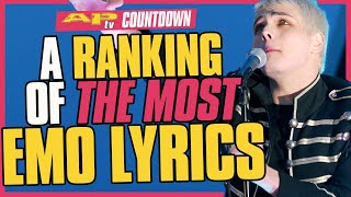 A Ranking of the Most Emo Lyrics and What They Mean