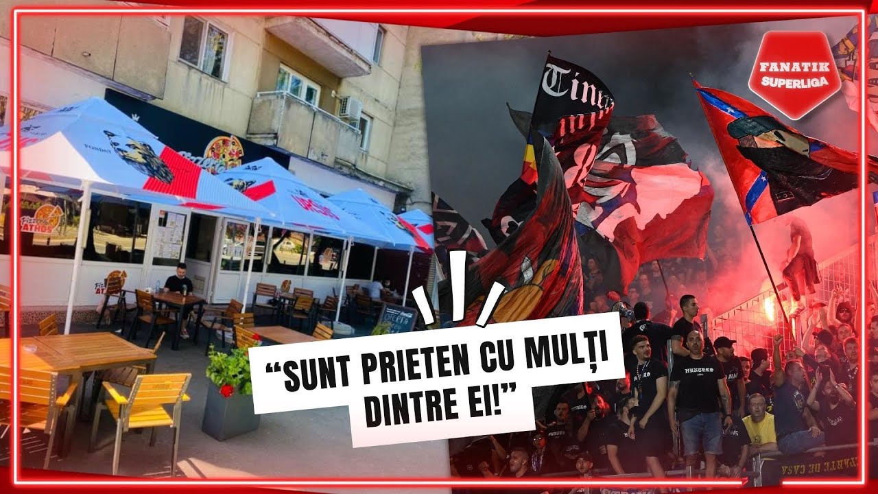 Fani ai CSA Steaua mananca la pizzeria lui Gigi Mustata